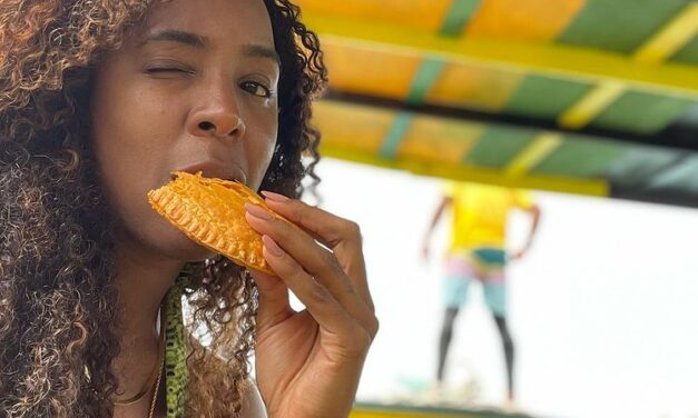 Kelly Rowland: ain’t nothing like a Jamaican beef patty!