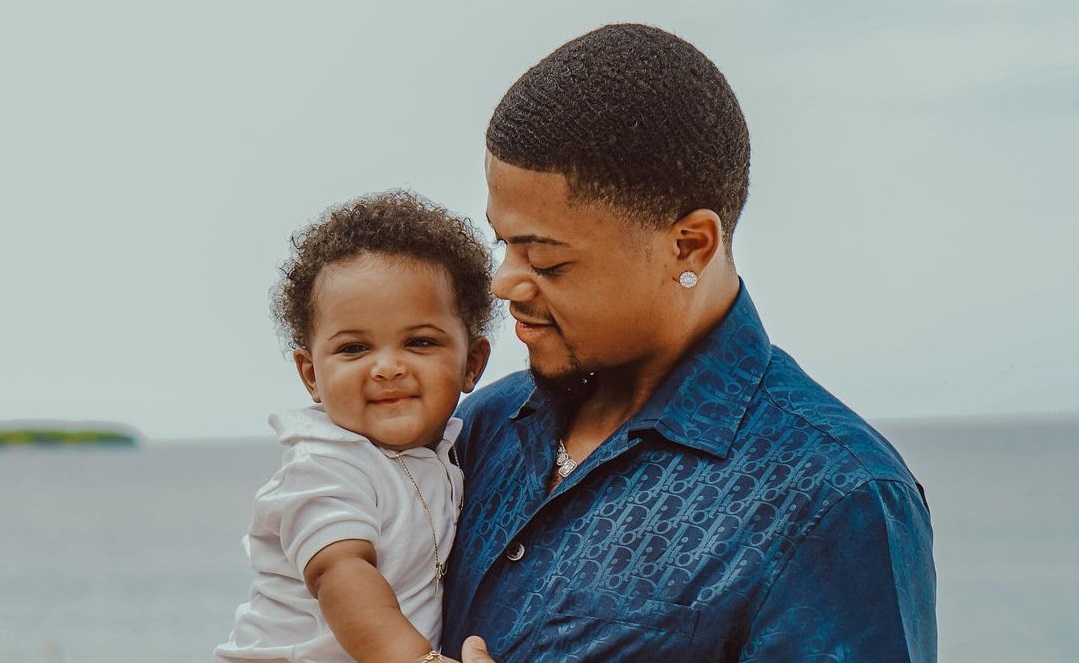 Leon Bailey shares adorable tribute to son on first birthday - The Edge FM