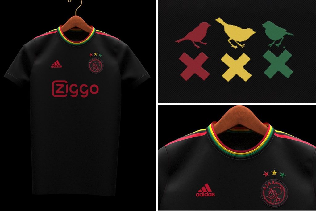 Three Little Birds make it onto new Ajax kit 