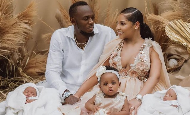 Adorable! Kasi shares new photos of the Bolt twins