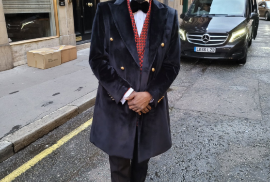 Beenie Man looks dapper while partying up a storm in London