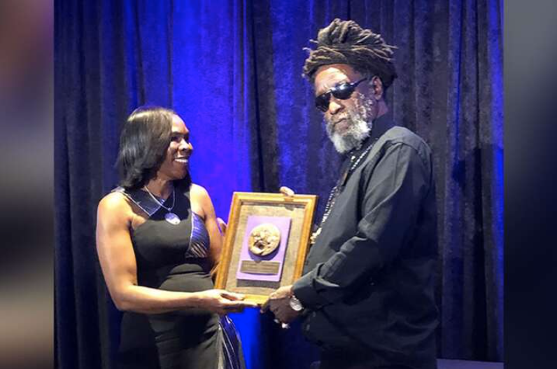 Duckie gets Marcus Garvey lifetime award